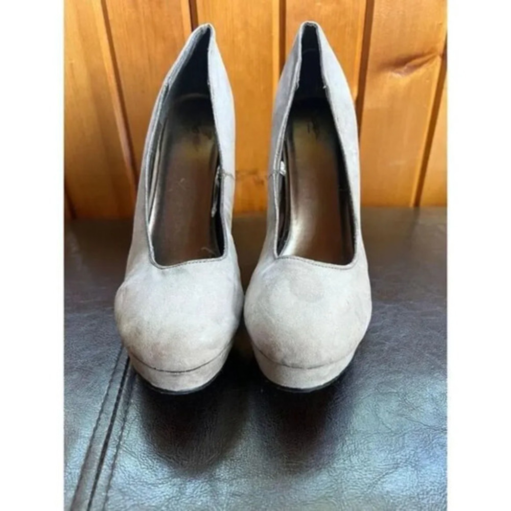 Unbranded‎ Taupe Heels Platform Pumps Stiletto Career Party Shoes